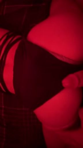 Ass in the air, him cuming on my back
