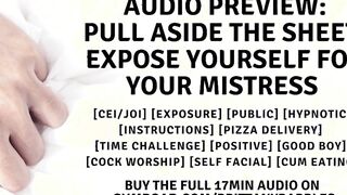 Audio Preview: Pull Aside The Sheet Expose Yourself For Your Lover JOI/CEI