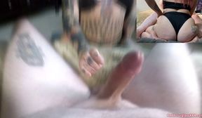 tenshii stops by for a quick visit