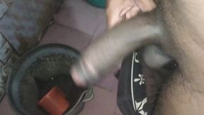Playing with My Huge Cock