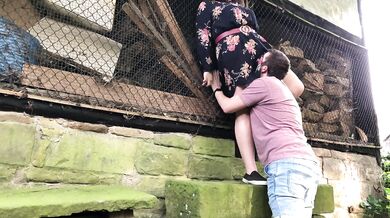 Lost places are great for outdoor sex