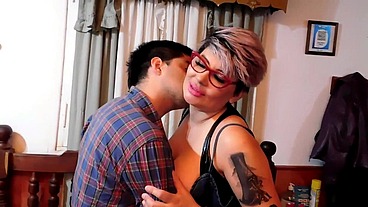 behind the scenes of a whore sucking dick like crazy asks to be given a lot of dick in the ass