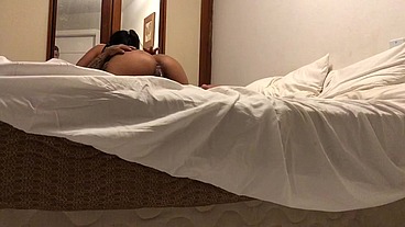 Meu amigo a não não saía de cima dessa gostosa