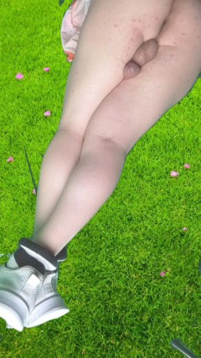 Booty Blonde Femboy Sweet Juicy Ass Smooth Thighs Lollipop Sissy