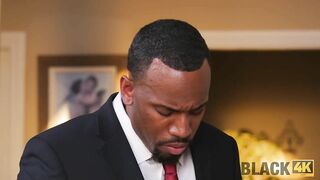 BLACK4K. Unexpected Interracial Sex with Hollie Mack