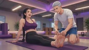 Tickling Stories #10: Foot Tickling Abs Definition Fantasy