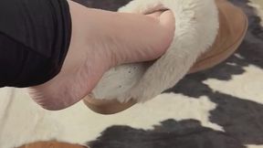 5 minute slipper swing tease