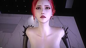 Seductive Cartoon 3d Babe Crazy Adult Clip