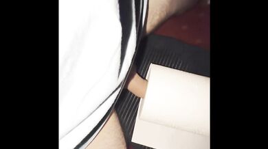 Paperwork and cum splattered on the pillow hot ass dick guy reacted