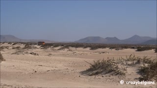 Cumshot in the desert