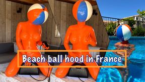 Beach ball hood in France