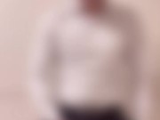 サンプル　イケメンリーマン君による潮吹きオナニー