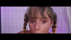 ”Charming Pigtails POV Blowjob”