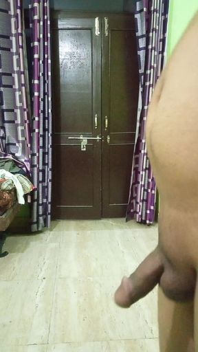 Indian Husband Enjoying