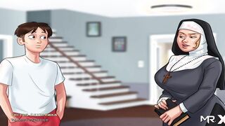 SummertimeSaga - Nun Asking To Buy Sex Toy E3 # 11