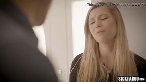 Obsessed teacher fucks busty student blonde babe