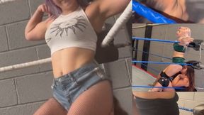 Best stinkfaces of Luna on Nadia sapphire