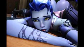 Widowmaker Pounded In Her Gigantic Behind By BBC