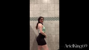 Orgasm in the changing room after my workout