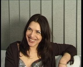 Vintage Casting of Shy Babe Sucking Dildo and Masturbating