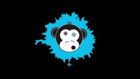 Busty Brett Rossi plays with a stuffed bear'_s strap-on dildo