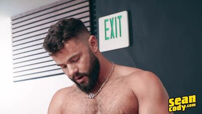 SEAN CODY - Check Out This Hot Threesome Scene Between Paul, Brysen And Hayden Harding Jizzing All Over Each Other