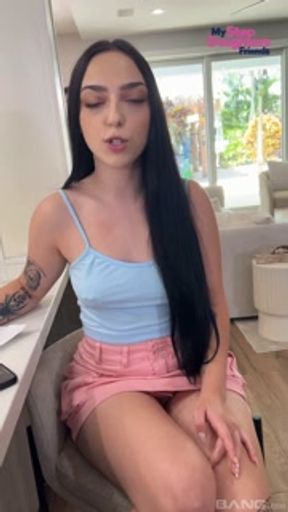 Bang Presents My Stepdaughter's Friend Featuring Scarlett Rosewood Getting Rammed In POV