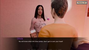 Olivia Puts Chastity Cage on My Cock