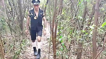 Policia estava fazendo uma ronda e deparou com a Mamãe Noel