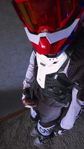 Cum on the Helmet While No One Was Looking.