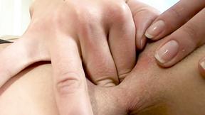 ”Brunette Coed Engla Shows Her Sensual Body Before Fingering Her Hole!”