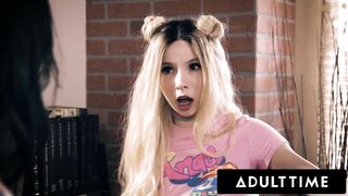 ADULT TIME - WAIT, YOU'RE NOT MY STEPGRANDPA?! With Kenzie Reeves & Steve Holmes - FULL SCENE