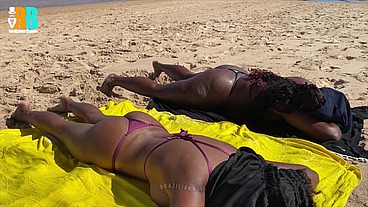Fiz uma massagem e masturbei um Casal bi na praia ! Realizador baiano massagista tântrico exibindo hotwifes