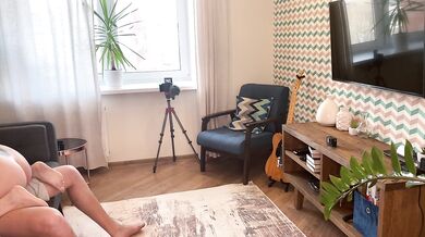 Sexy short haired blonde passionately sucks and fucks big cock