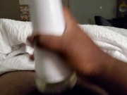 Chub uses fleshlight