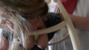 Stuck Stepmom Gets Fucked by Stepson