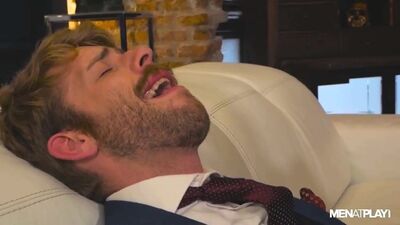 Gabriel Phoenix & JP Dubois are shagging on the couch