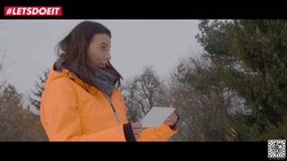 Brunette Vanessa Decker having passionate sex with Max Dior