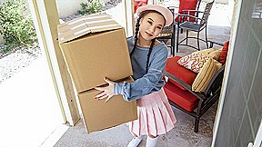 Kimmy Kimm & Chris Epic in Petite Neighbor Makes It Fit - ExxxtraSmall