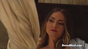 Soft White Shemale Big Tits Gets Spanked By Domina Mistress