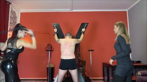 GABRIELLA & SCARLET - INHUMAN whipping NON STOP