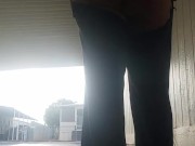 Public masterbation on my driveway caught as cars drive by