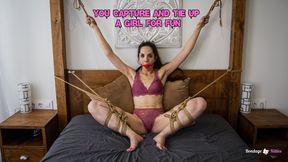 You Capture and Tie Up a Girl for Fun - MP4 - FULL HD 1080
