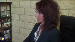 Office Slut Fists Herself Then Gets Double Penetrated By Her Boss Hard