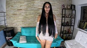 mari muniz faz seu primeiro video e levo muito ferro no rabo