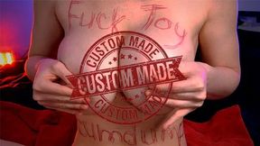 Pussy and Asshole Training for Cum Dump