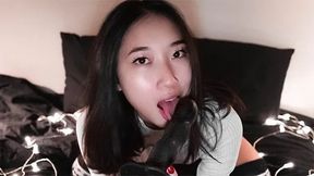 Luna's Latvian Anal and Blowjob Journey