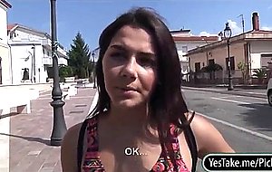 Big boobs italian girl valentina nappi fucked in public