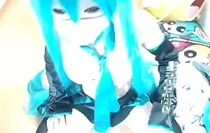 Miku hatsune a chating and playing 130625