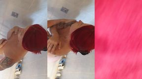 petit coucou en live sous ma douche ce matin. bisous les loulous